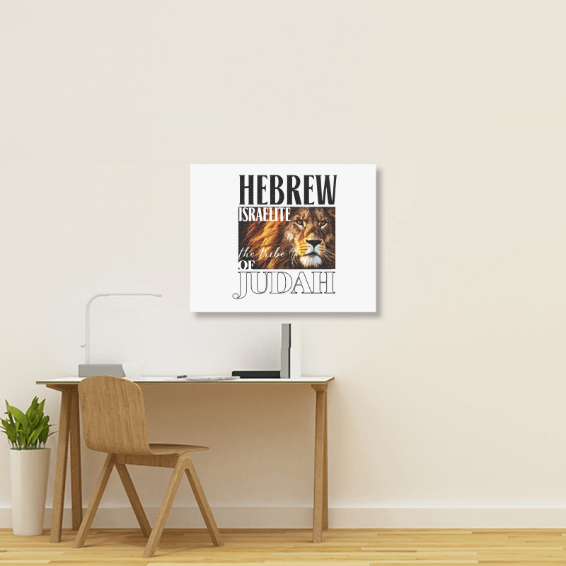 Hebrew Israelite Lion Of Judah Jewish Landscape Canvas Print | Artistshot