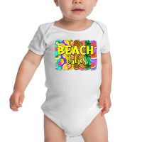 Beach Vibes Summer Brushstroke Baby Bodysuit | Artistshot