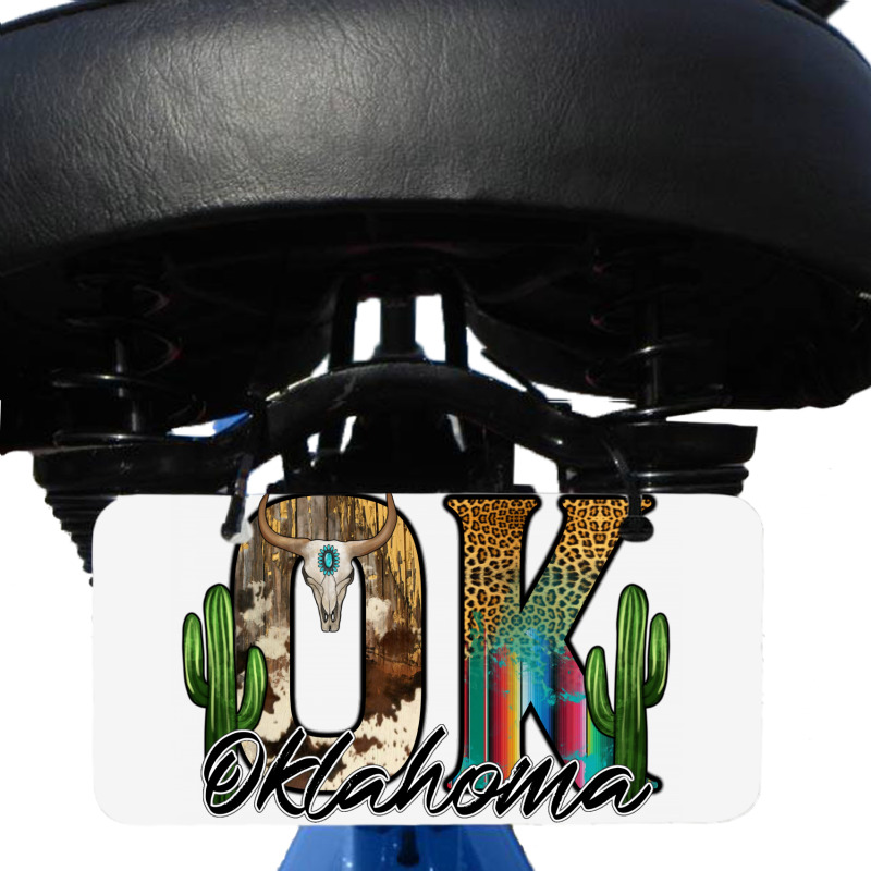 Oklahoma Bicycle License Plate | Artistshot