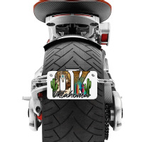 Oklahoma Motorcycle License Plate | Artistshot