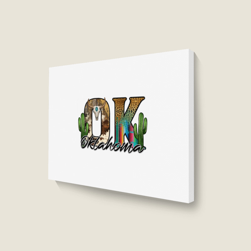 Oklahoma Landscape Canvas Print | Artistshot