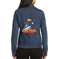 Time Pilot, The Time Pilot, Time Pilot Art, Time Pilot Vintage Ladies Denim Jacket | Artistshot