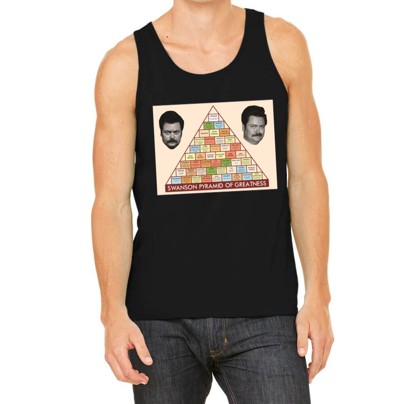 Ron Swanson's Pyramid Tank Top | Artistshot