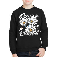 Daisy T  Shirt Daisy League   Gardener Botanist Flowers Gardening Dais Youth Sweatshirt | Artistshot