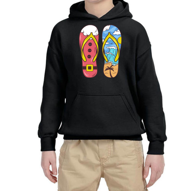 Flip Flop T  Shirt Flip Flop Christmas In July T  Shirt Youth Hoodie | Artistshot