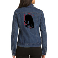 Abstrak Art Ladies Denim Jacket | Artistshot