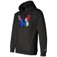 Australian Panamanian Flag Butterfly T Shirt Champion Hoodie | Artistshot