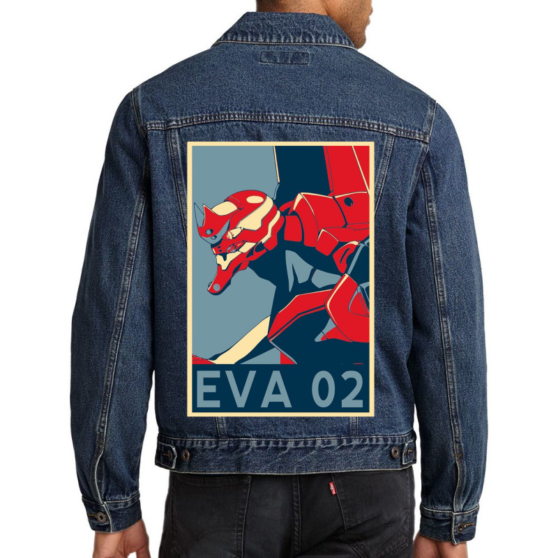 Eva Unit Pastel Men Denim Jacket by rondeyadi | Artistshot