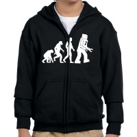 Evolutionn Youth Zipper Hoodie | Artistshot