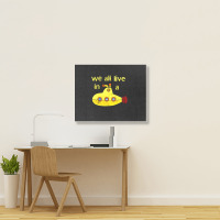 Yellow Submarine, The Yellow Submarine, Yellow, Submarine Landscape Canvas Print | Artistshot