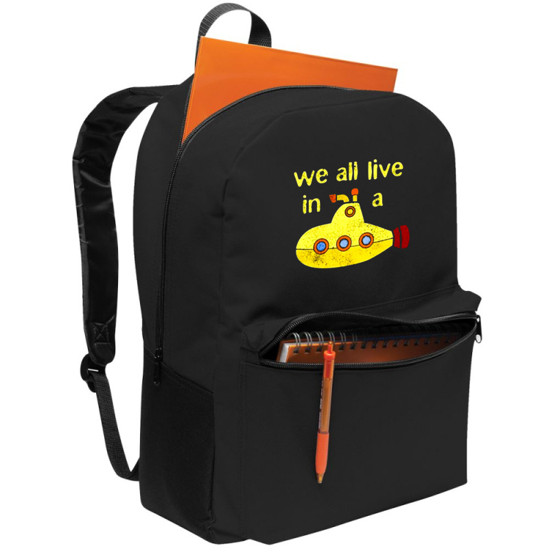 Yellow Submarine, The Yellow Submarine, Yellow, Submarine Backpack | Artistshot