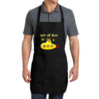 Yellow Submarine, The Yellow Submarine, Yellow, Submarine Full-length Apron | Artistshot