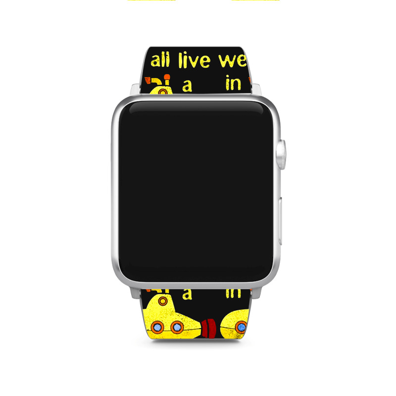 Yellow Submarine, The Yellow Submarine, Yellow, Submarine Apple Watch Band | Artistshot