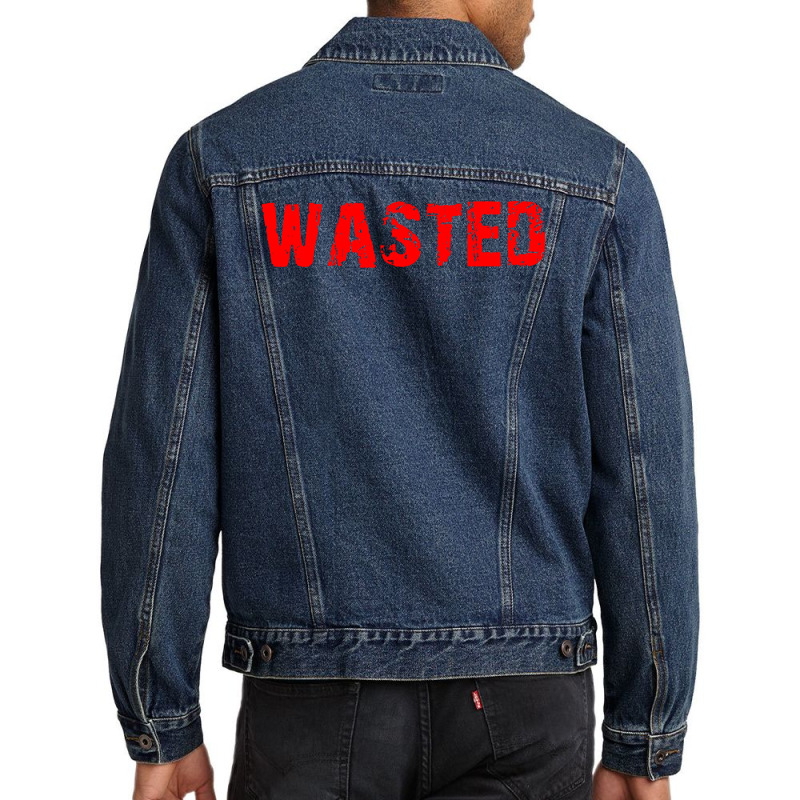 Was Was Ted Merch Men Denim Jacket | Artistshot