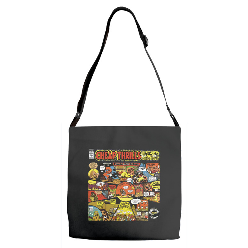 Album Albig Brother & The Holding Company Cheap Thrills Adjustable Strap Totes | Artistshot