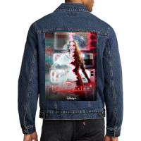 Red Wanda Vision Men Denim Jacket | Artistshot