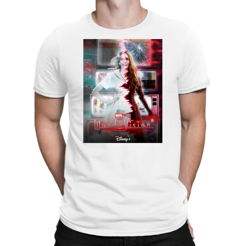 Red Wanda Vision T-shirt | Artistshot