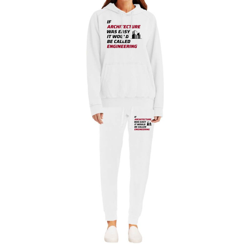 Architect Architecture Student Architectural Funny Hoodie & Jogger Set | Artistshot