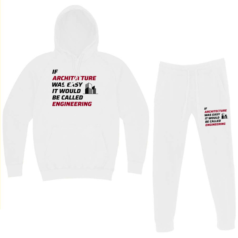 Architect Architecture Student Architectural Funny Hoodie & Jogger Set | Artistshot