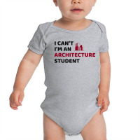 Architect Architecture Student Architectural Funny Baby Bodysuit | Artistshot