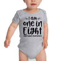 Infertility Awareness I Am One In Eight Fertility Support T Shirt Baby Bodysuit | Artistshot