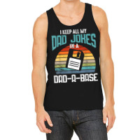 Funny Dad Jokes Database Pun Best Dad Humor Fathers Day T Shirt Tank Top | Artistshot