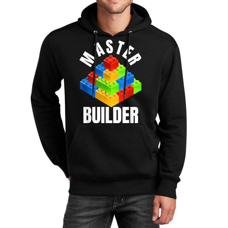 Master Builder Building Blocks Brick Builders Toys Gift T Shirt Unisex Hoodie | Artistshot