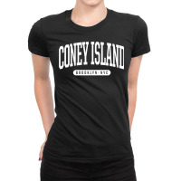 Nyc Borough Brooklyn New York Coney Island Sweatshirt Ladies Fitted T-shirt | Artistshot