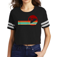 Jetski Driver Water Sport Retro Vacation Sea Jet Ski Tank Top Scorecard Crop Tee | Artistshot