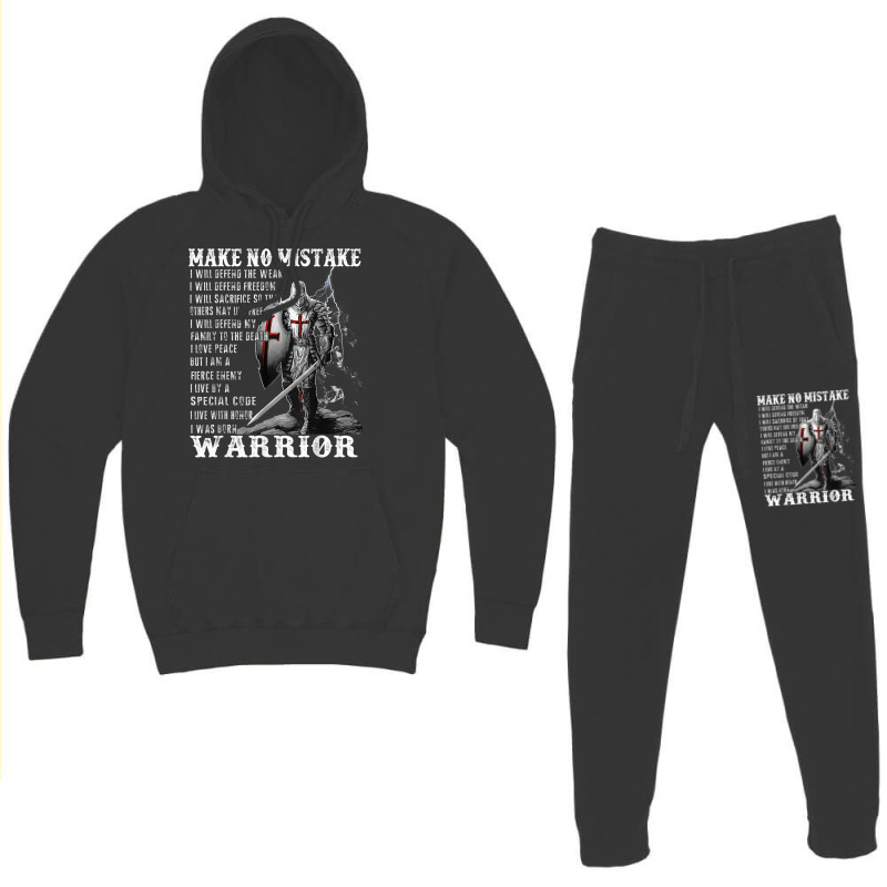 Knight Templar Shirt   Make No Mistake   The Crusader T Shirt Hoodie & Jogger Set | Artistshot