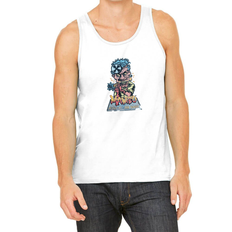 Half Baked Daily, Half Baked Daily Art, Half Baked Daily Vintage, Half Tank Top | Artistshot