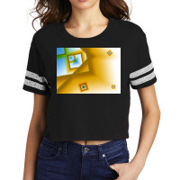 Multicolor Gradient Background For Cover Template, Blurred, Etc Scorecard Crop Tee | Artistshot