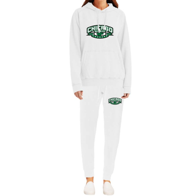 Chicago State Cougars Hoodie & Jogger Set | Artistshot