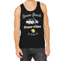 Ocean Vibes Ocean Beach San Diego Woody Station Wagon Premium T Shirt Tank Top | Artistshot