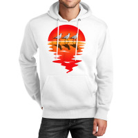 Flocks Of Seagull Vintage Sunset Seabird Harbour Albatros Unisex Hoodie | Artistshot