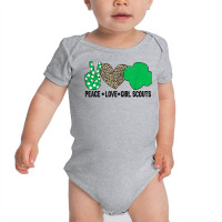 Peace Love Cookie Scout For Girls Bakery Cookie Season T Shirt Baby Bodysuit | Artistshot