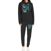 Dissociative Disorders Awareness Her Fight Is Our Fight Hoodie & Jogger Set | Artistshot