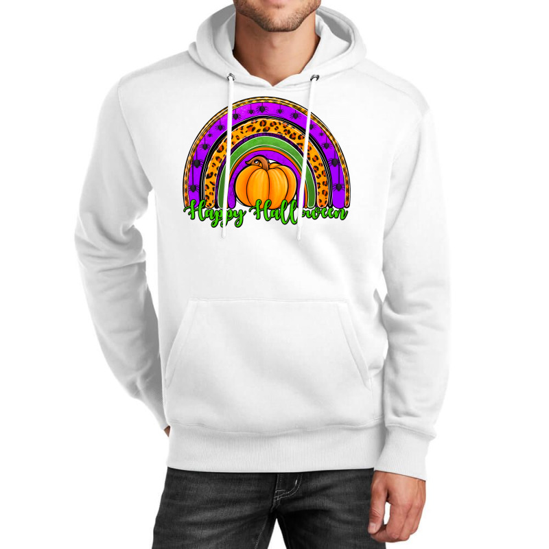 Happy Halloween Rainbow Unisex Hoodie by Jasminsmagicworld | Artistshot