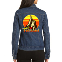 Big Thunder Mountain Railroad Ladies Denim Jacket | Artistshot