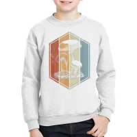 Mushroom Retro Style Mycology Fungi Foraging Mushroom Lover T Shirt Youth Sweatshirt | Artistshot