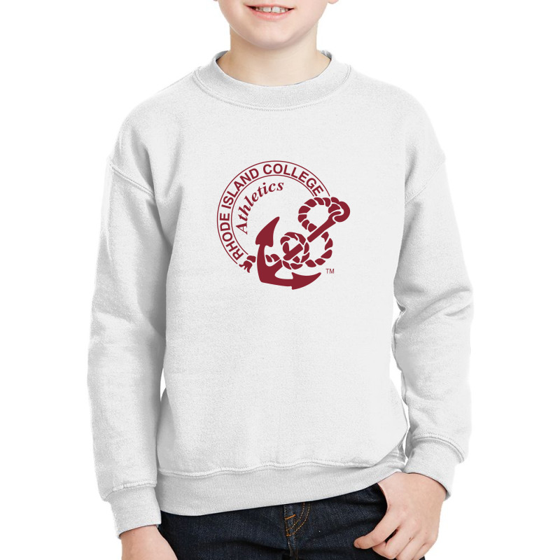 Rhode Island College Anchormen Youth Sweatshirt by Ternis | Artistshot