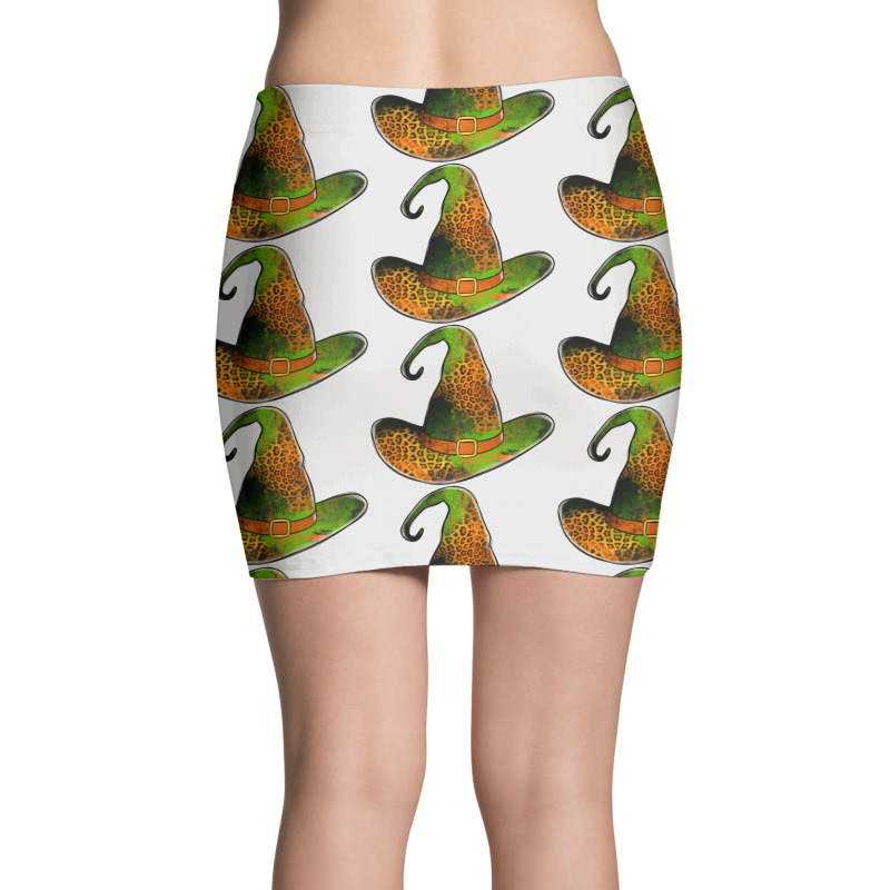 Leopard Witch Hat Mini Skirts | Artistshot