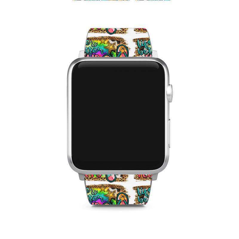 Life Is Better In Flip Flops Apple Watch Band | Artistshot