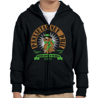 Groundhog Day Punxsutawney Vintage Graphic Youth Zipper Hoodie | Artistshot