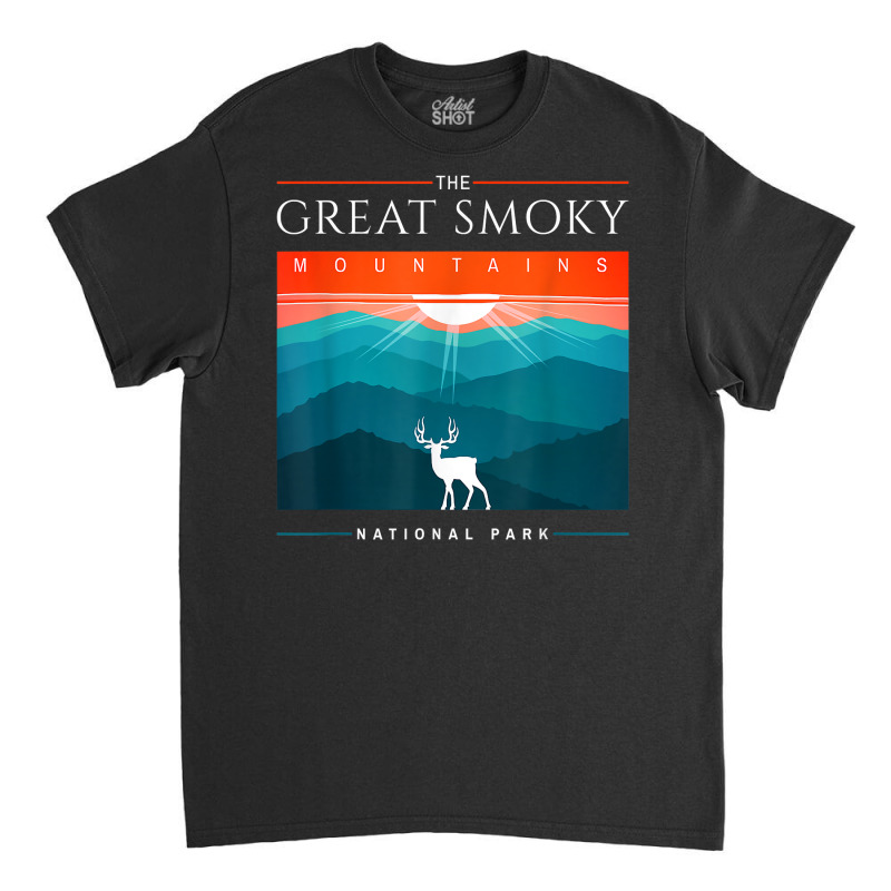 Smoky Mountains National Park T Shirt  National Park Shirt Classic T-shirt by copedoire | Artistshot