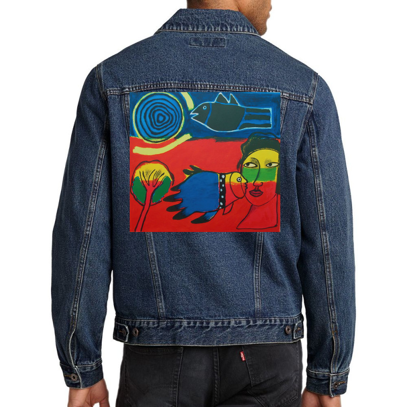 Guillaume Corneille Les Premices Men Denim Jacket | Artistshot