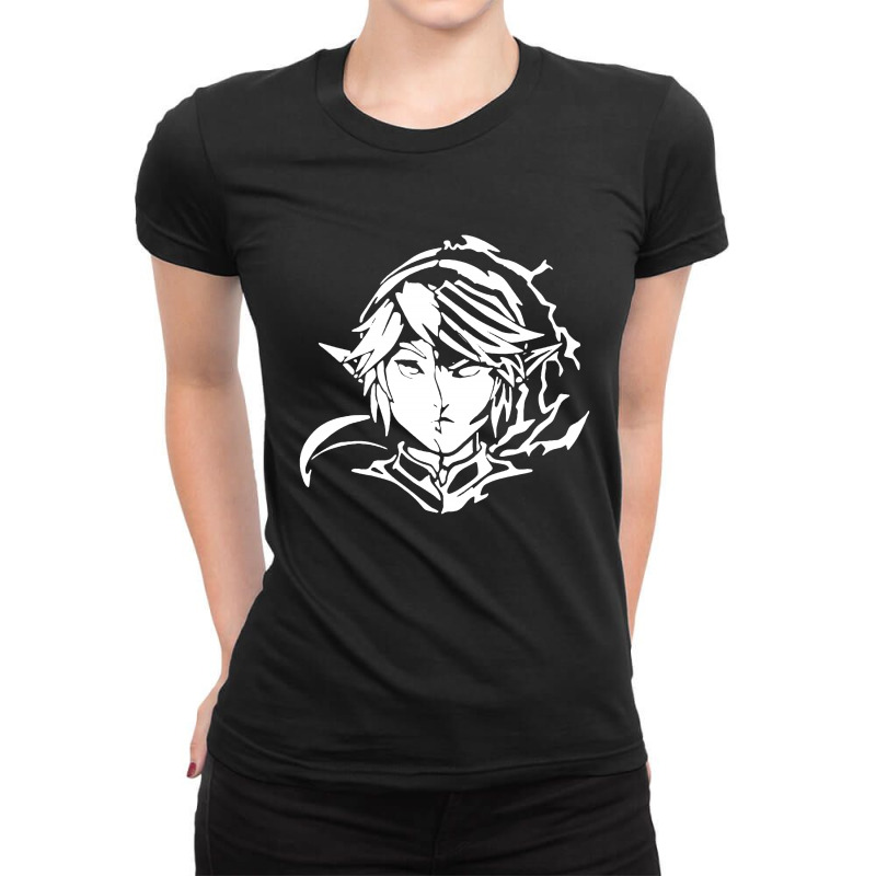 Dark Side Of Link Ladies Fitted T-Shirt by Green Giant | Artistshot