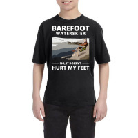 Barefoot Skiing Water Sport Motorboat Youth Tee | Artistshot