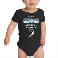 Barefoot Skiing Water Sport Motorboat Baby Bodysuit | Artistshot