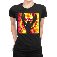 Tie Dye Lobster For Lobster Lovers T Shirt Ladies Fitted T-shirt | Artistshot